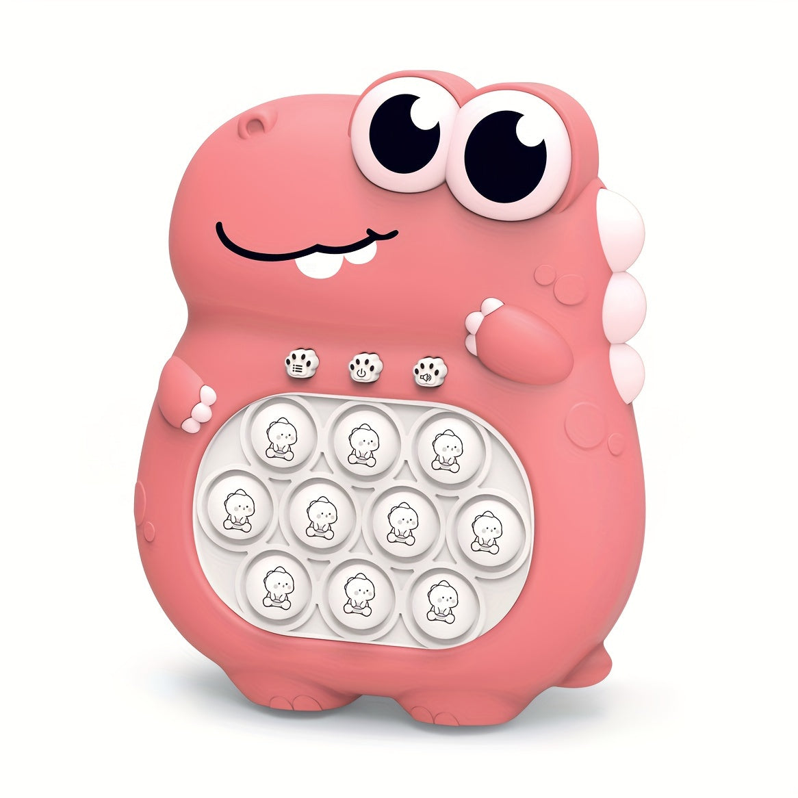 Bubble Fidget Intelligentie Speelgoed Console | 4 Modi, 999 Speelniveaus met Lichten, Snel Drukken Handheld Puzzel Voor Peuters