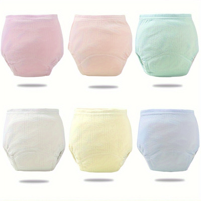 3-Pack Katoenen Training Pants | Ademend Katoen voor Baby's 0-3 Jaar