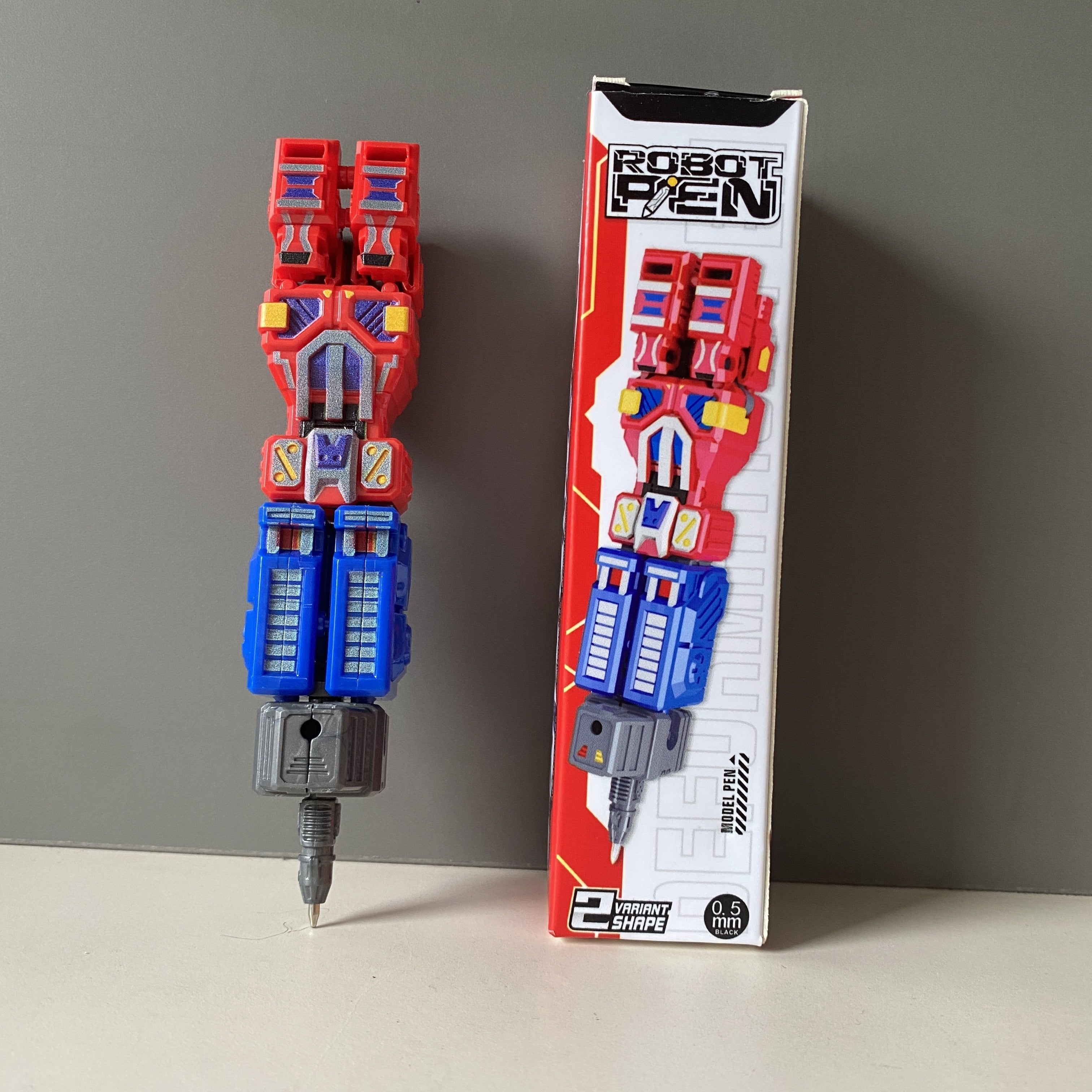 2-in-1 Transformer Robot Pen | Uniek Educatief Speelgoed & Schrijfgerei | Educatief Speelgoed | Voor Kinderen