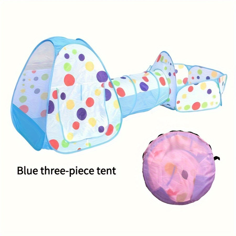 Opvouwbare Ballenbad Tent met Tunnel | Speeltent voor Kinderen