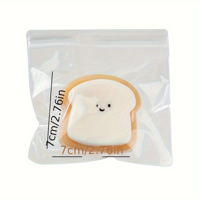 Squishy toast speelgoed | Stressbal knijpspeelgoed kawaii