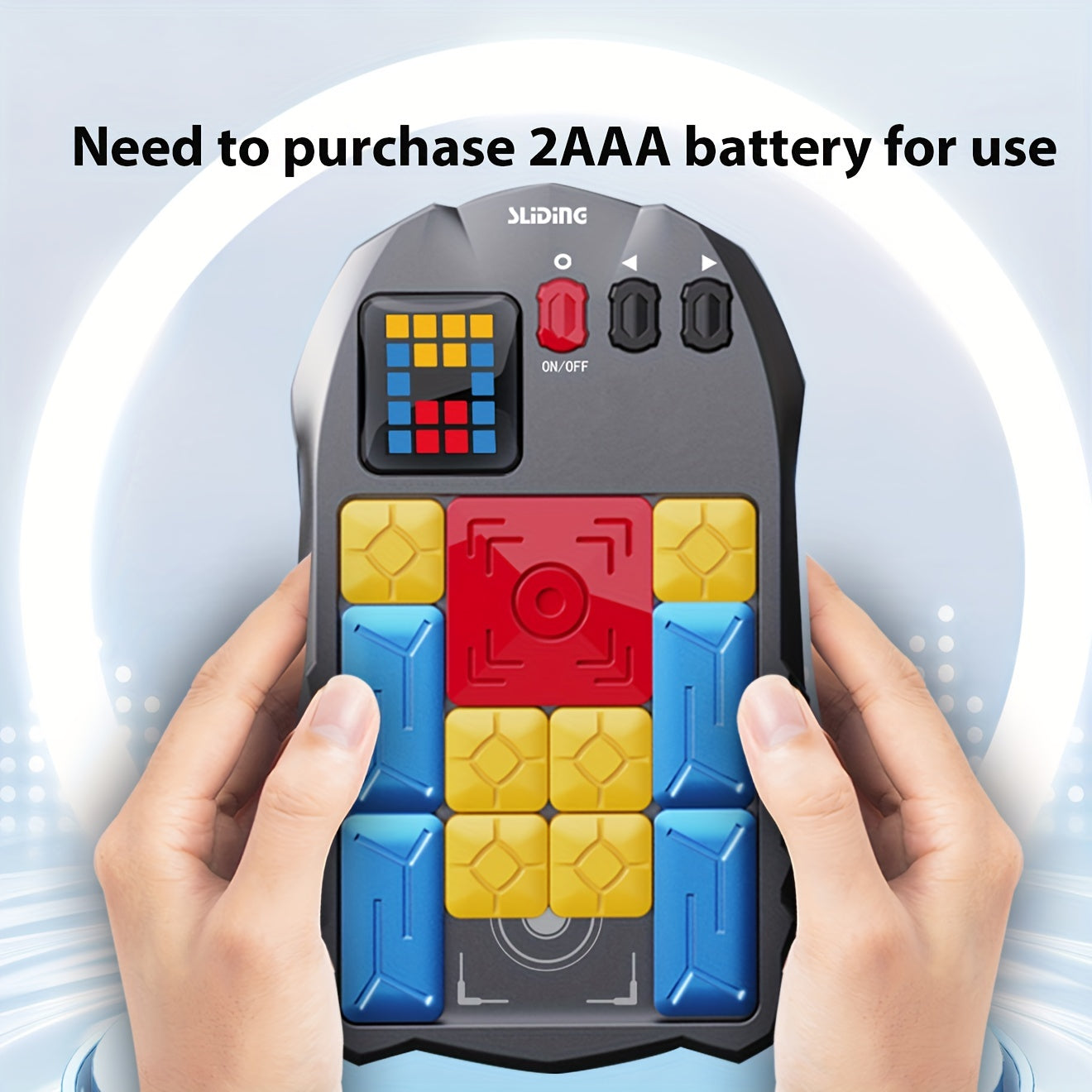 Schuifpuzzel Spellen, 500+ Niveau Uitdagingen, Breinpuzzels, Voltooi De Taak Binnen De Bepaalde Tijd Om Door Te Gaan Naar Het Volgende Niveau, Educatief Speelgoed Zonder Batterij, Kerstcadeau