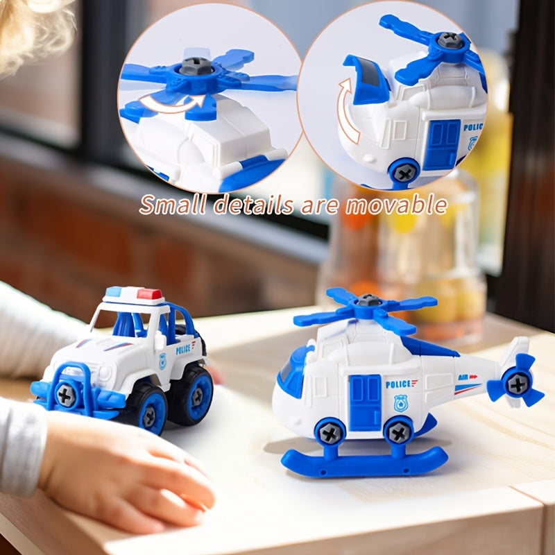 DIY Auto- & Motorfietsset met Schroevendraaier | Educatief Bouwspeelgoed voor Kinderen vanaf 3 Jaar