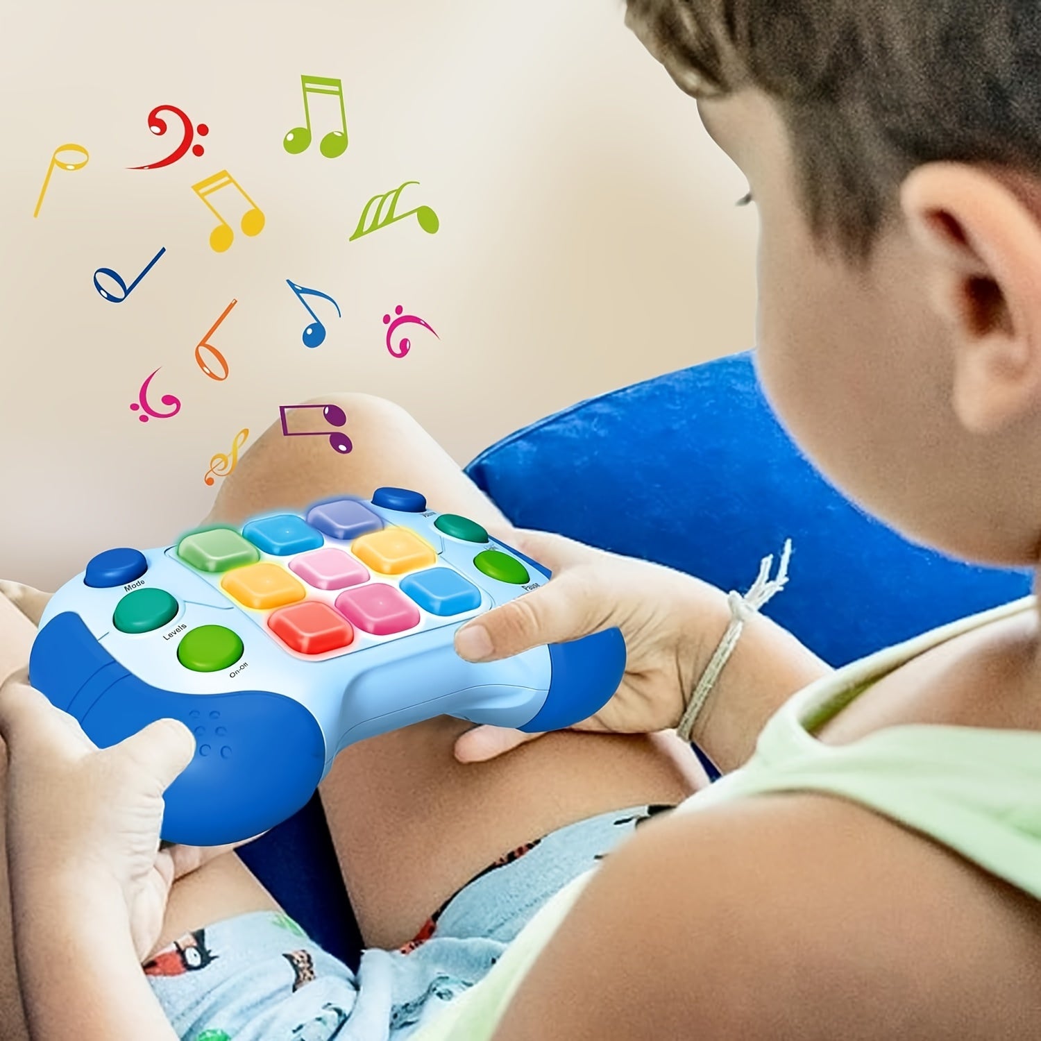 Snel drukspel (zonder batterij) | Druk en speel gameconsole