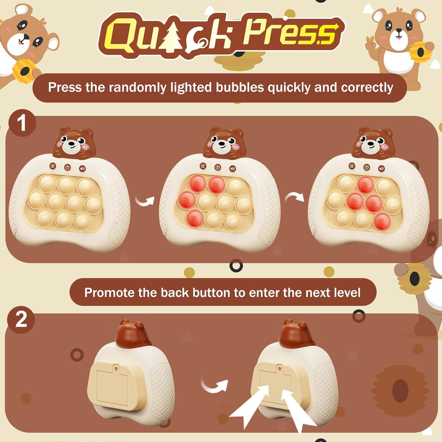 Lichtgevend pop-it spel | Het leukste Halloween fidget