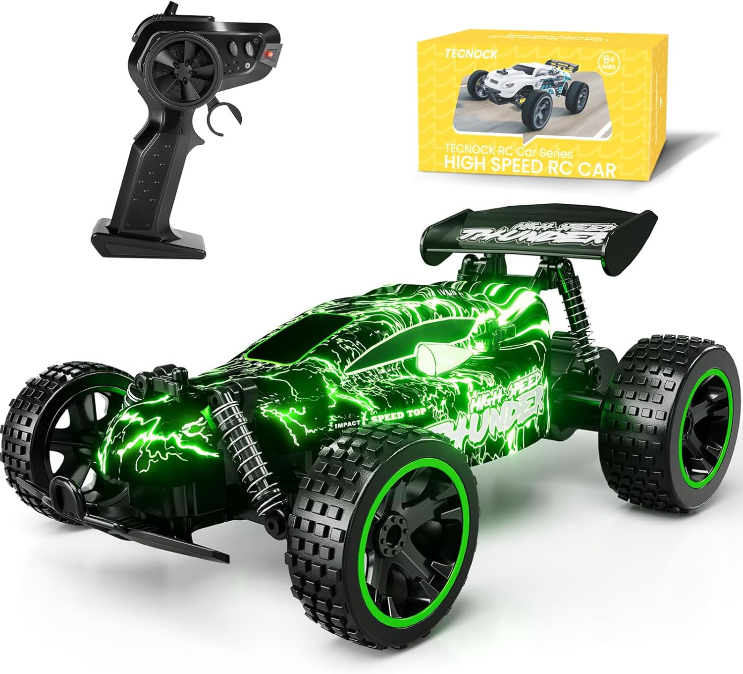 1:18 Schaal Afstandsbediening Auto voor Kinderen | 2WD Off-Road Buggy | 20 KM/H Snelheid & 50 Minuten Speeltijd | Perfect Cadeau voor Jongens & Meisjes