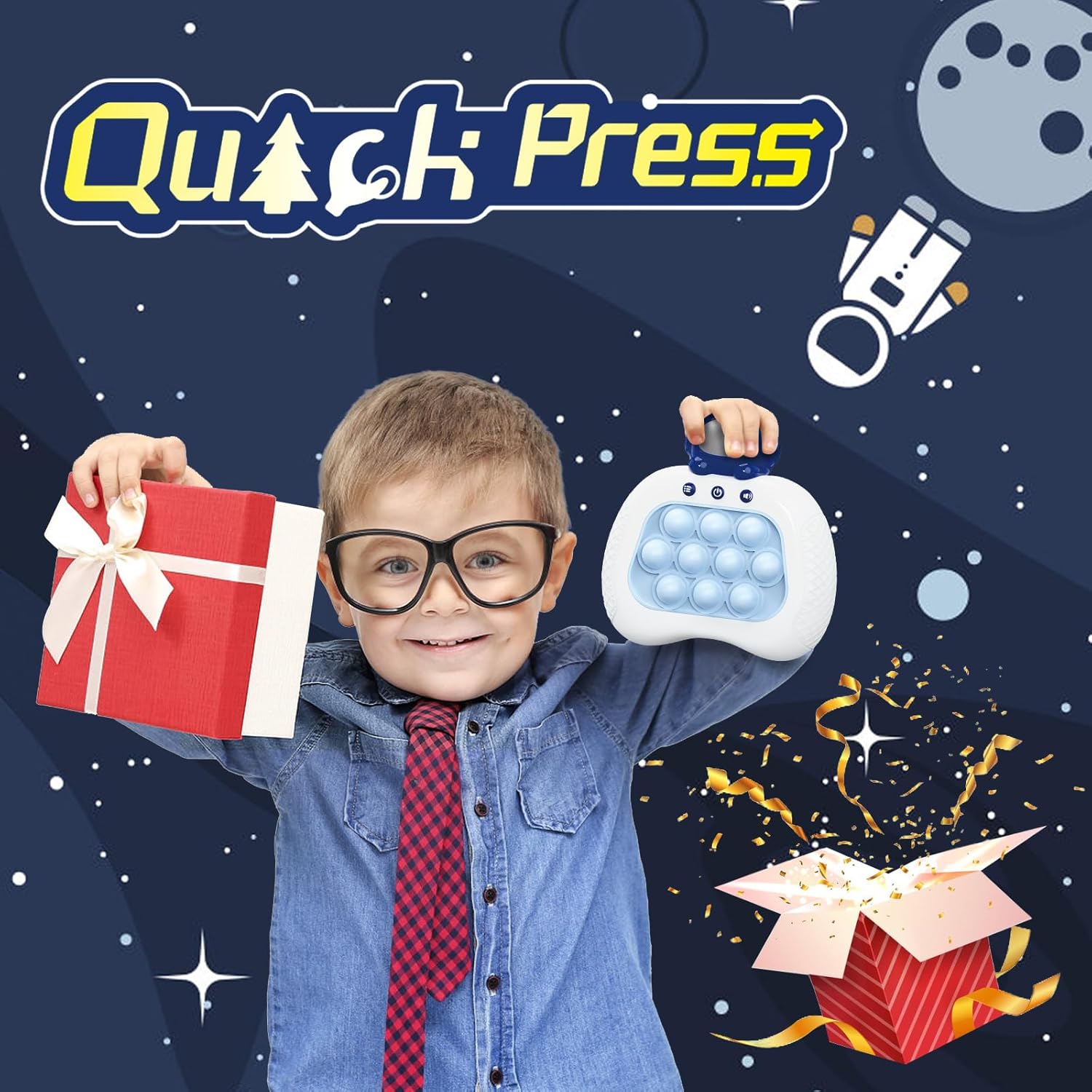 Lichtgevend pop-it spel | Het leukste Halloween fidget