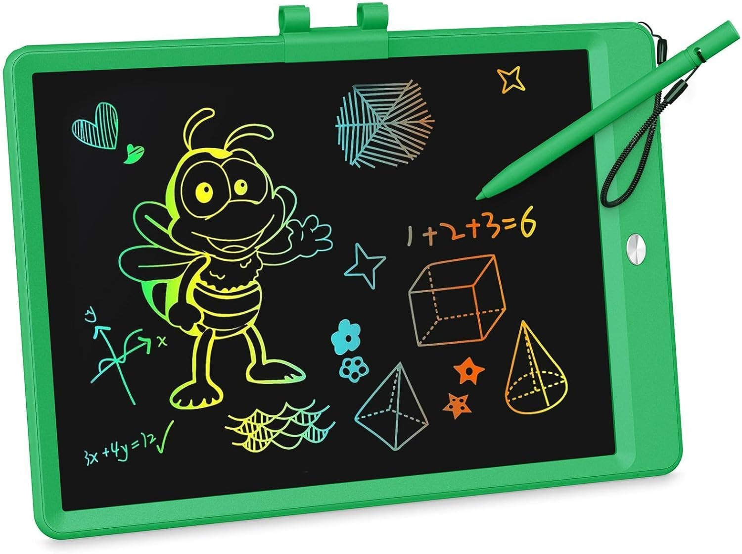 LCD Schrijftablet 10 Inch | Kleurrijk Elektronisch Tekenbord | Wisbaar & Herbruikbaar Educatief Speelgoed voor Kinderen