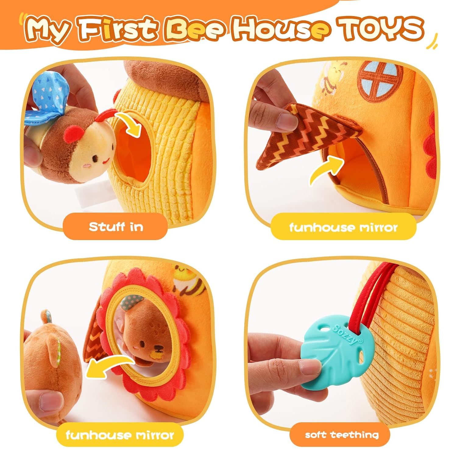 Koty Bijenhuis Sensorisch Speelgoed | 0–12 Maanden