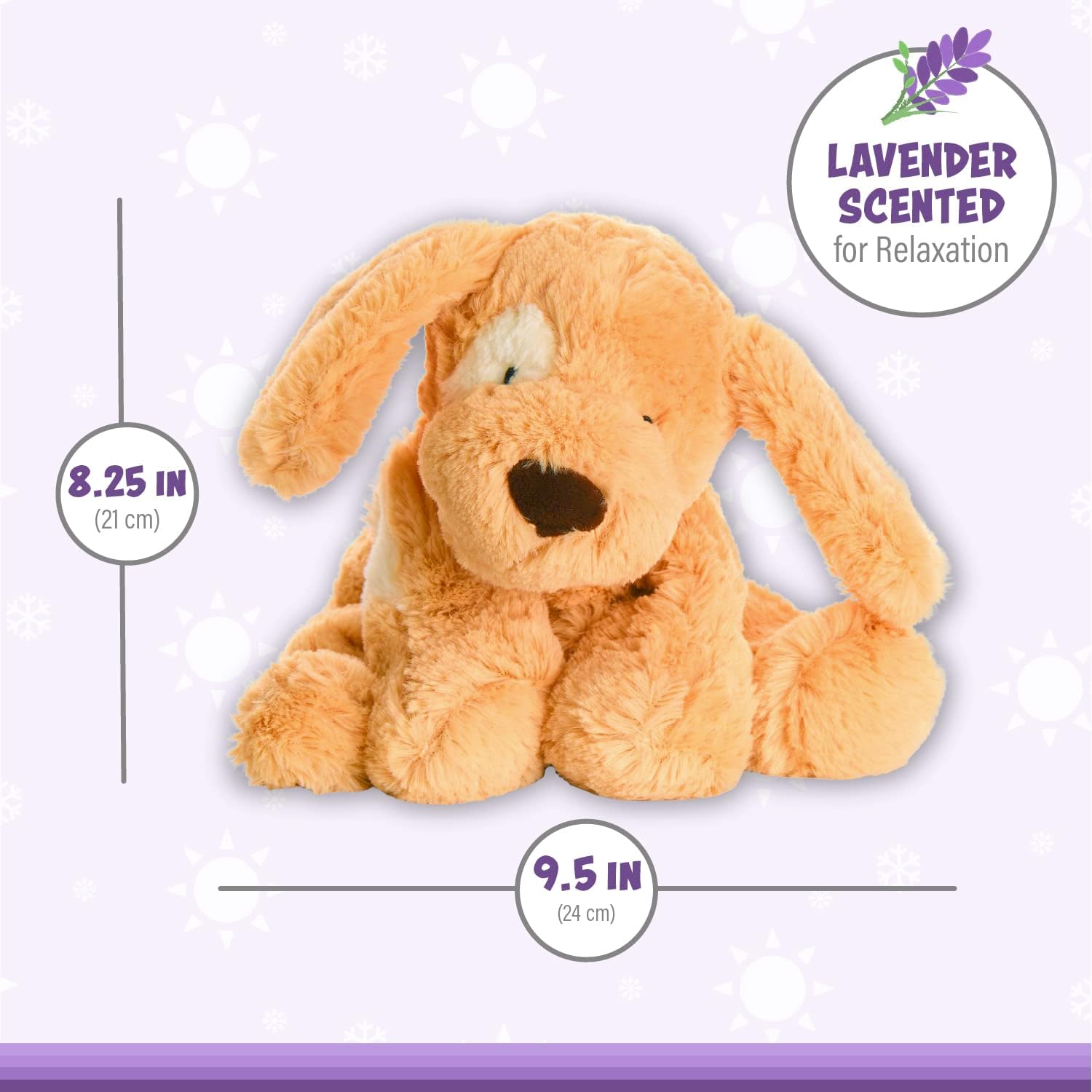 Knuffel Olifant 1,5kg | Microgolfwarmte Pluche | Lavendel Geurend & Verwarmbaar | Comfort Knuffel Voor Bedtijd Kinderen en Volwassenen
