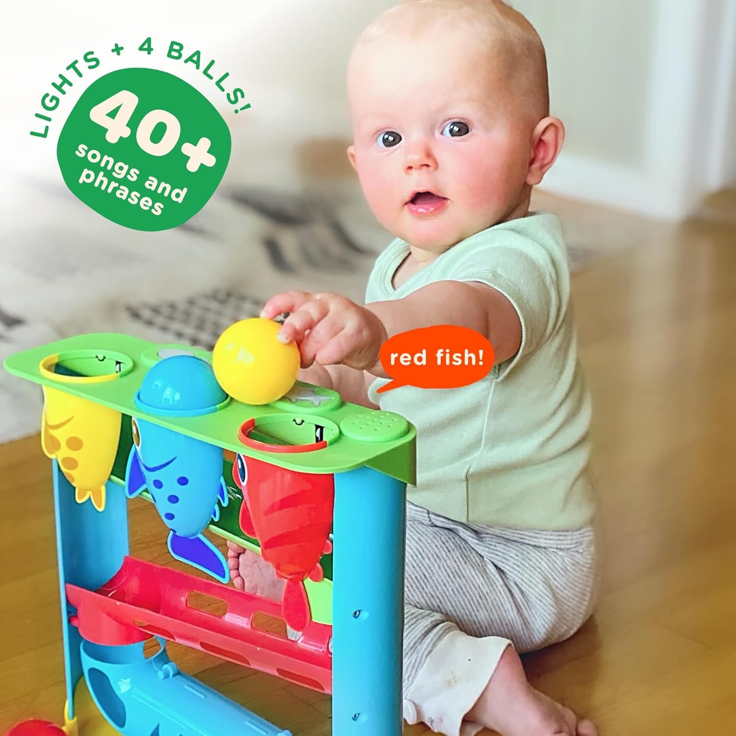 Interactief Baby & Peuter Speelgoed – Feed The Fish | Cadeau 1-2 Jaar
