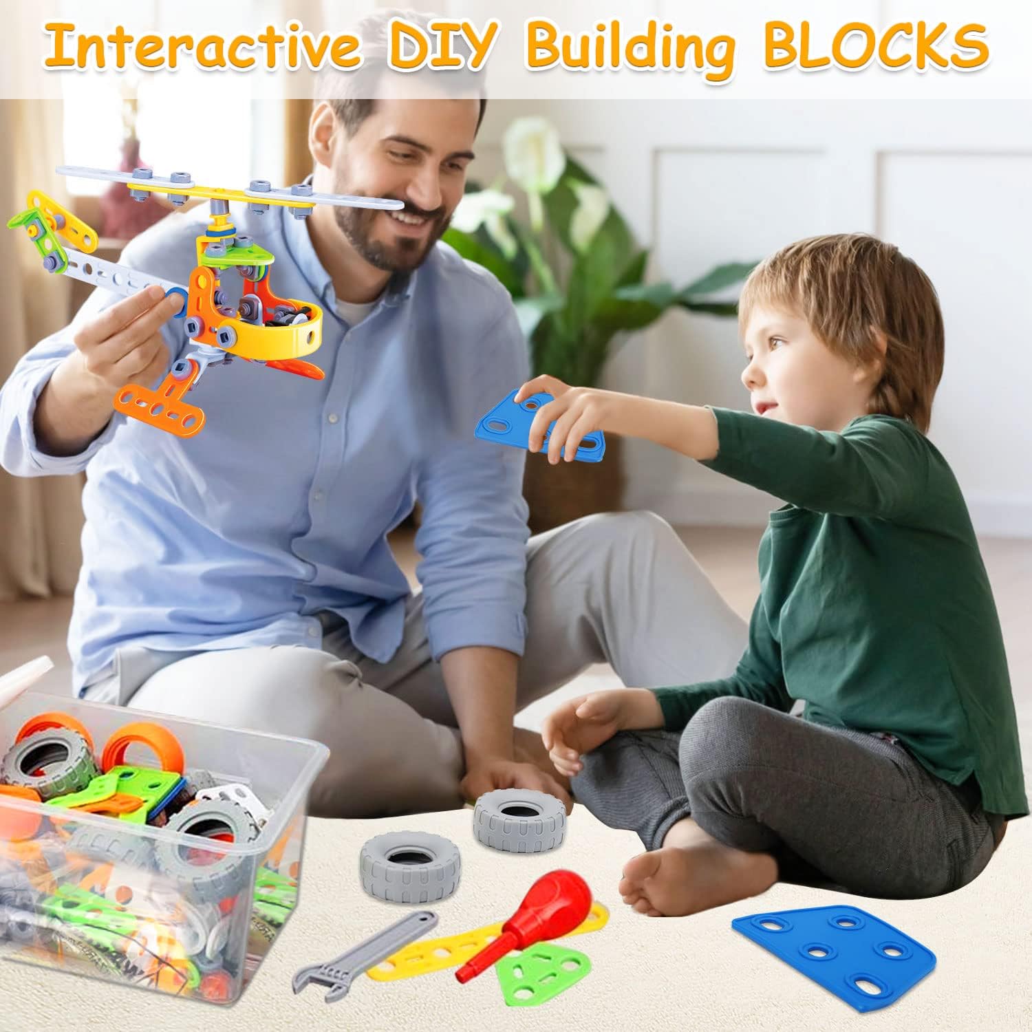 10-in-1 STEM Bouw Speelgoed voor Kids 4-8 | Bouw & Robot Speelgoed Set | Educatief Cadeau voor Jongens & Meisjes | Verjaardag Kerst Idee