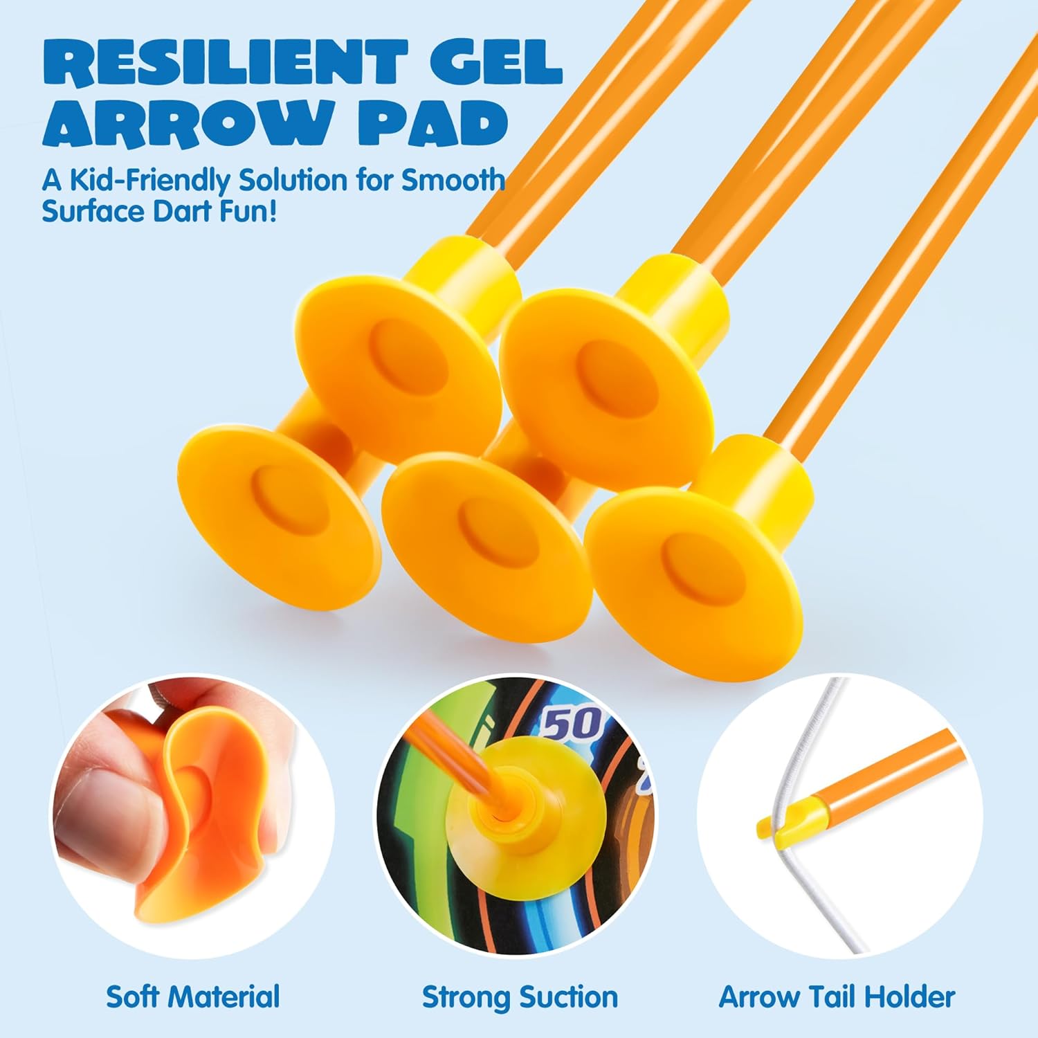 Pijl-en-boog set voor meisjes | LED lichtgevende boog met 9 zuignappijlen & doelwit