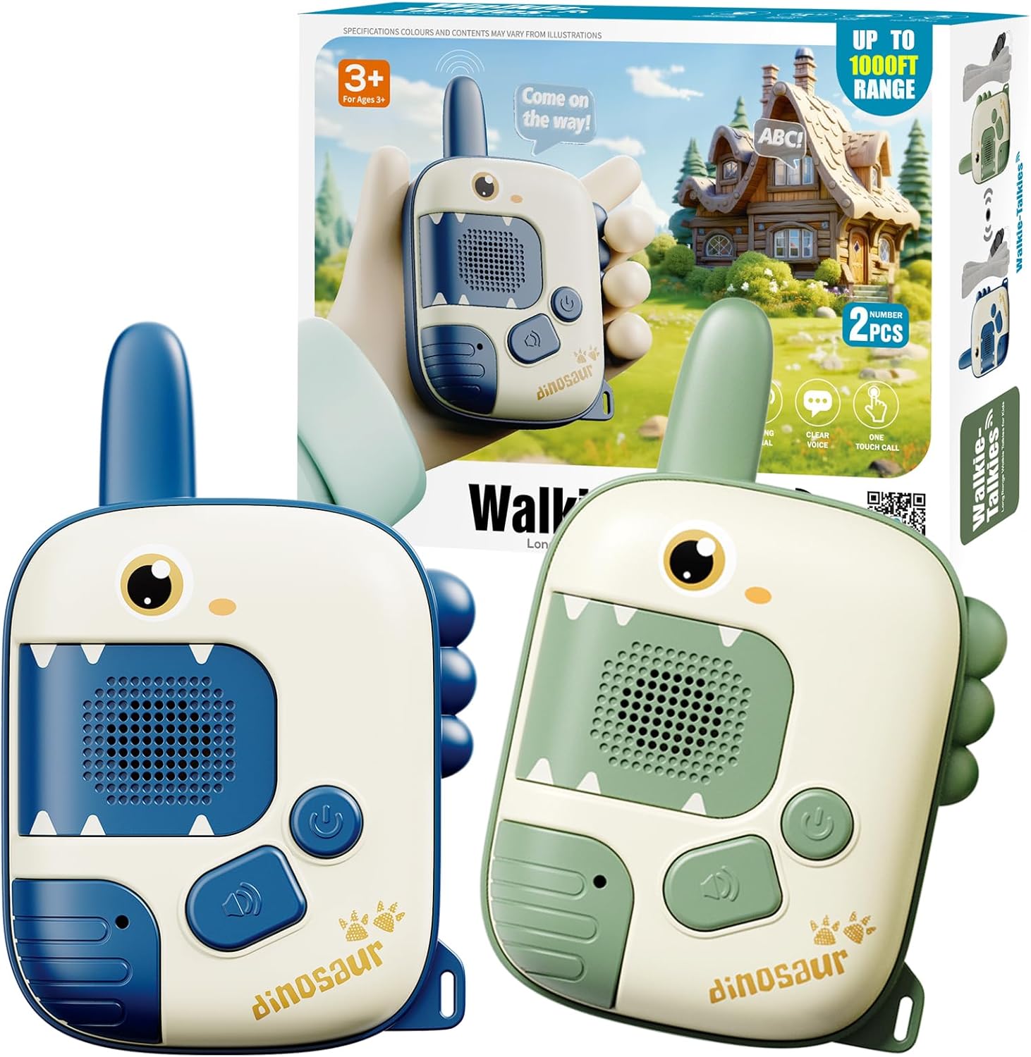 Walkie Talkies Eenhoorn – 2-Pack Speelgoed voor Meisjes 3-10 jr Buiten Spel