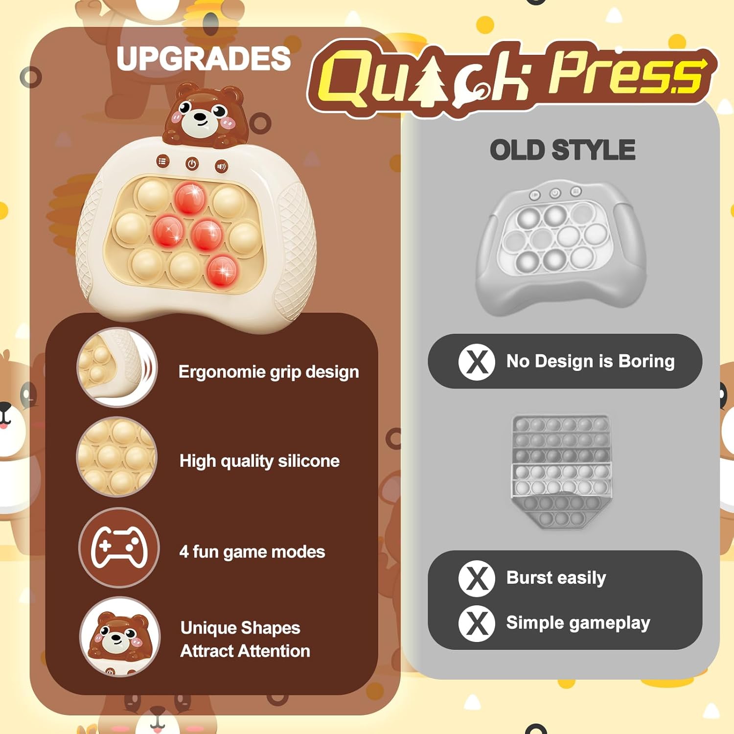 Lichtgevend pop-it spel | Het leukste Halloween fidget