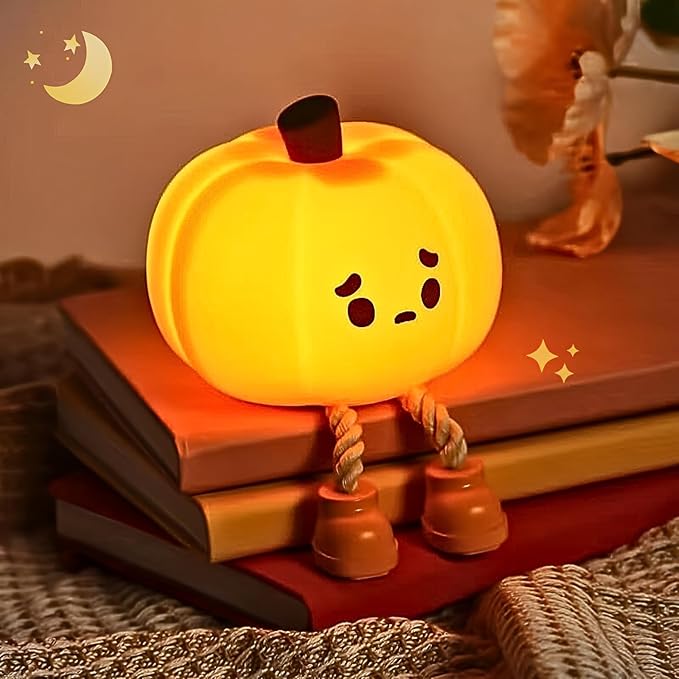 Halloween Pompoen Nachtlampje | Dimbare Kinderkamer LED Lamp Decoraties