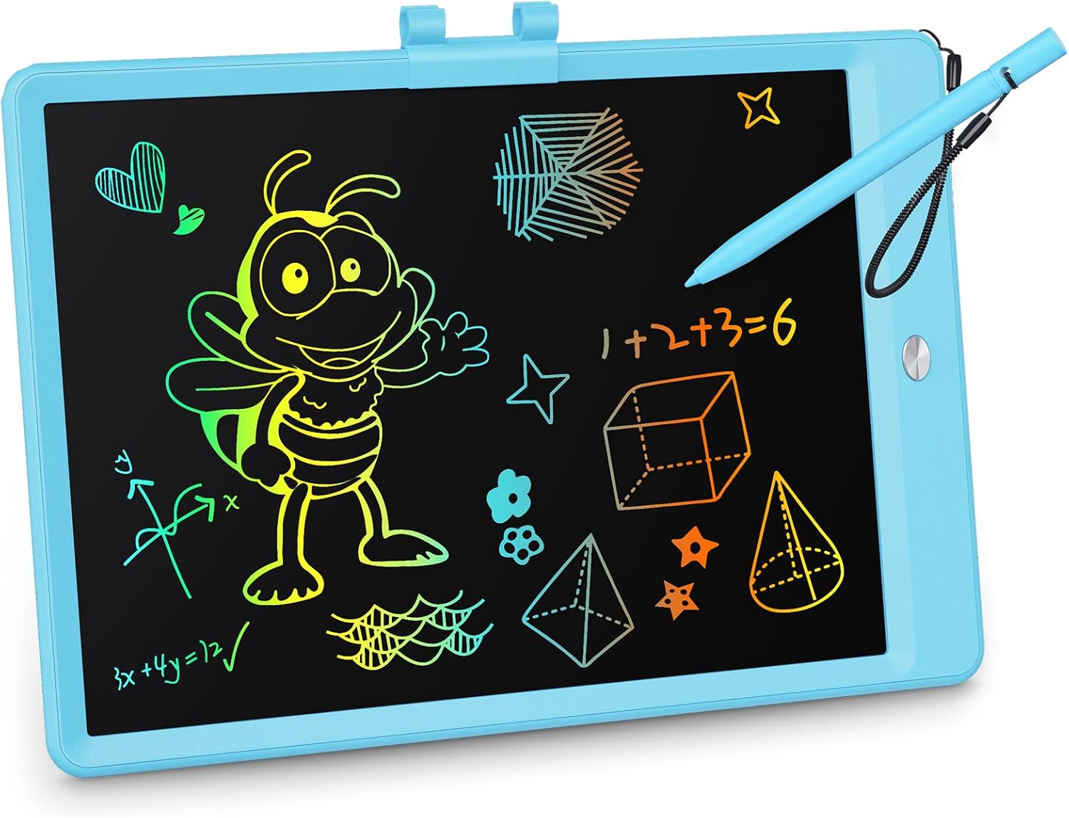LCD Schrijftablet 10 Inch | Kleurrijk Elektronisch Tekenbord | Wisbaar & Herbruikbaar Educatief Speelgoed voor Kinderen