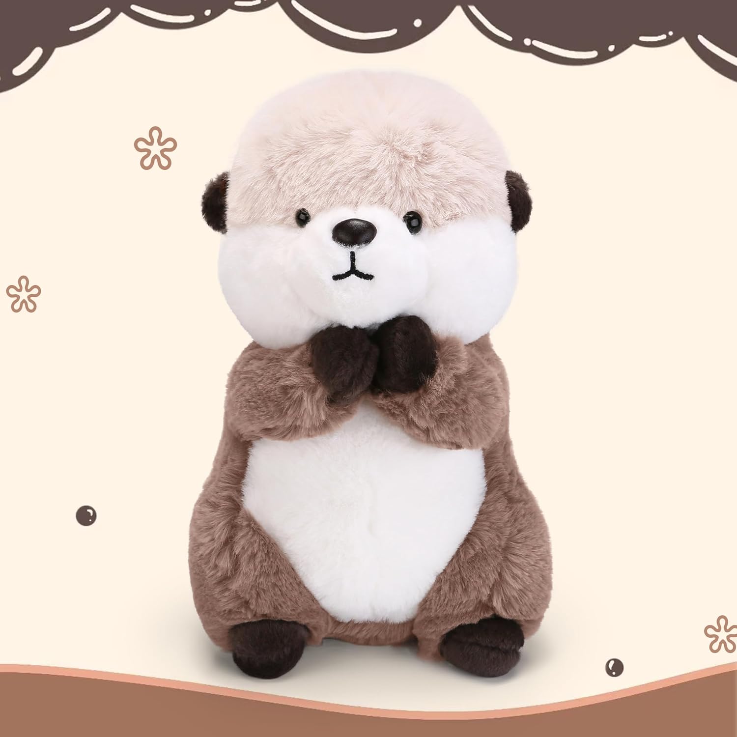 Zachte Otter Knuffel | Pluche Knuffeldier voor Kinderen en Volwassenen