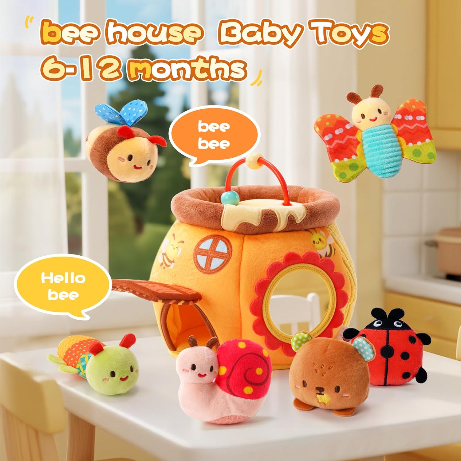 Koty Bijenhuis Sensorisch Speelgoed | 0–12 Maanden