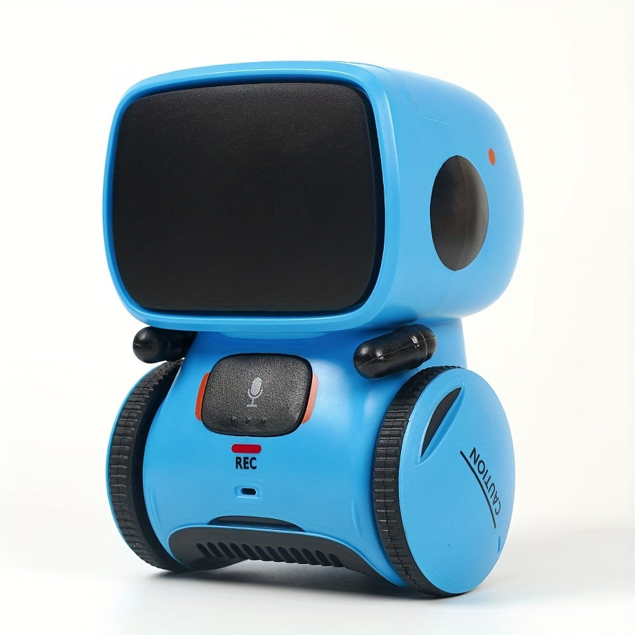 Halloween interactieve robot met intelligente spraakfunctie - Mini robot met touch- en dialoogfunctie, opname en stemverandering, kinderspeelgoed voor kerstcadeau