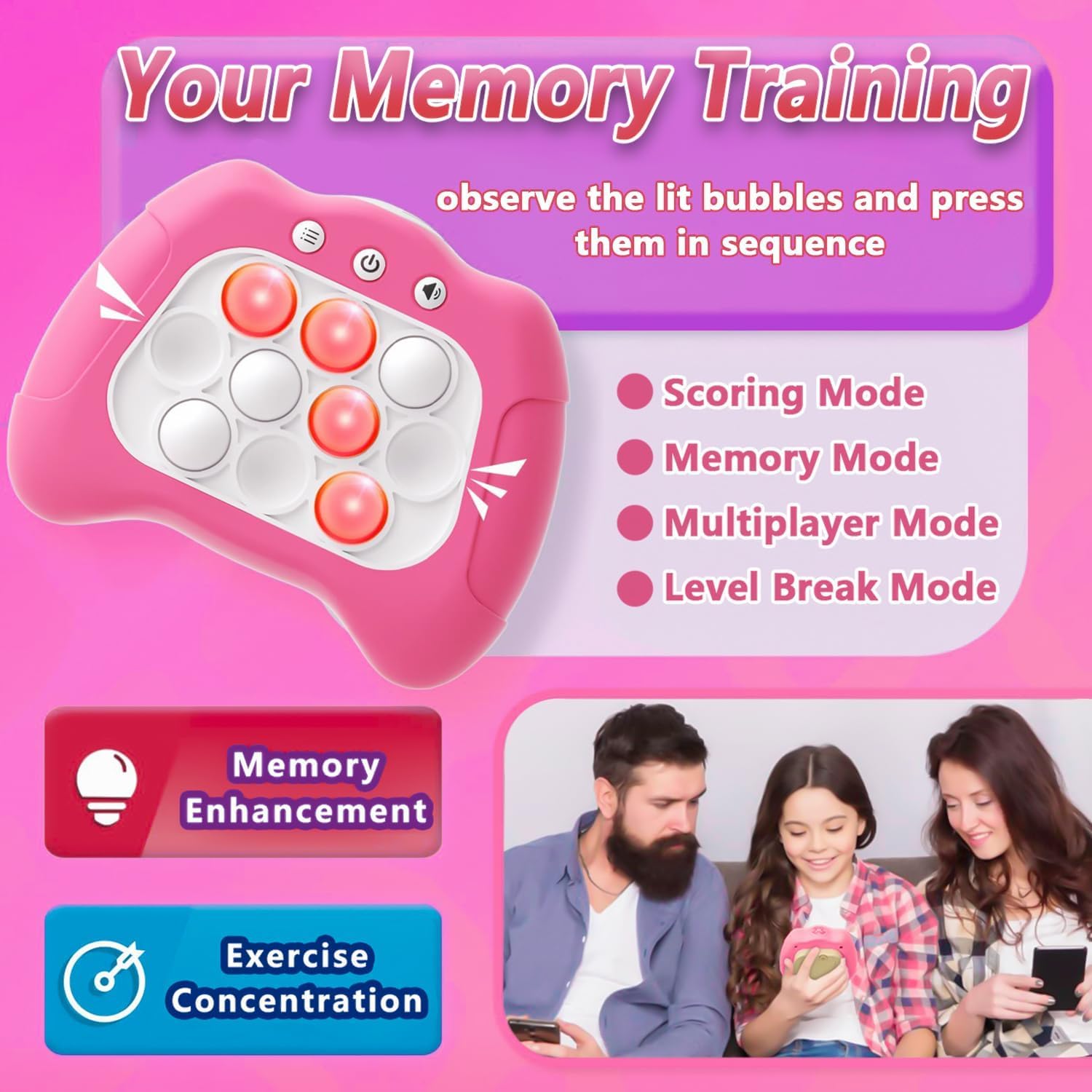 Lichtgevend pop-it spel | Het leukste Halloween fidget