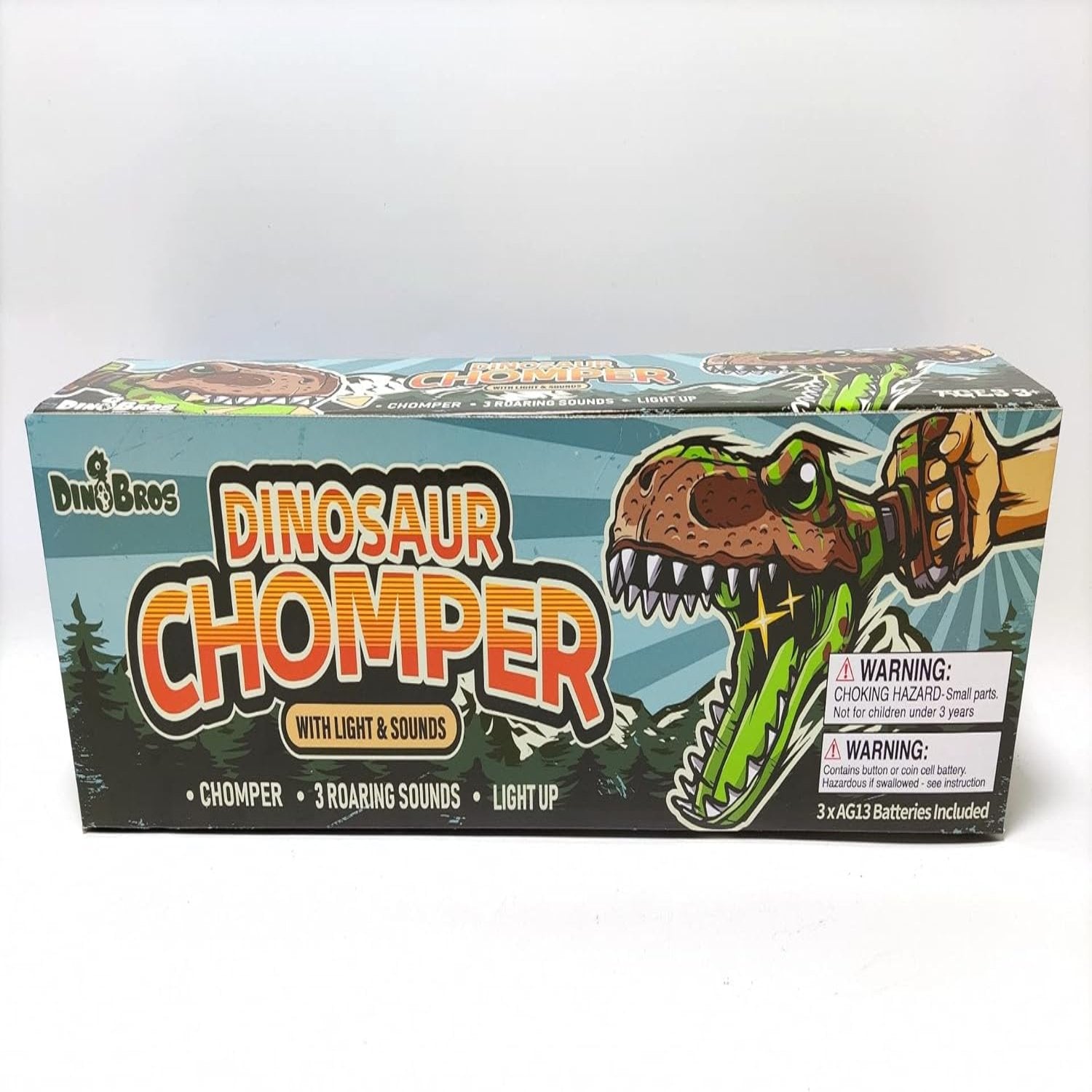 Dinosaurus Speelgoed Met Geluid & Licht | Jurassic Grijper Klauw | T-Rex Robot Hand | Dino Chomper Kinderspeelgoed 3+