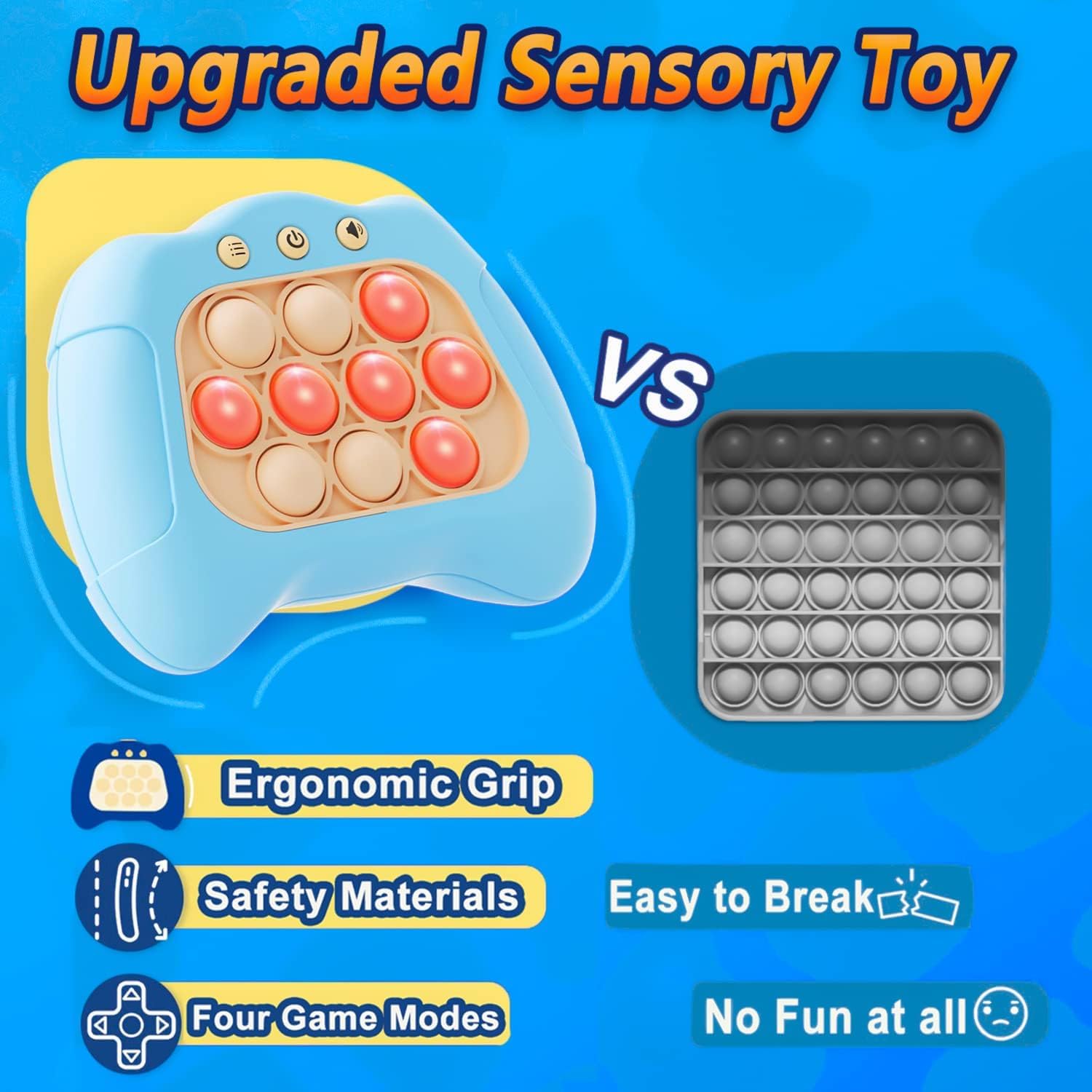 Lichtgevend pop-it spel | Het leukste Halloween fidget