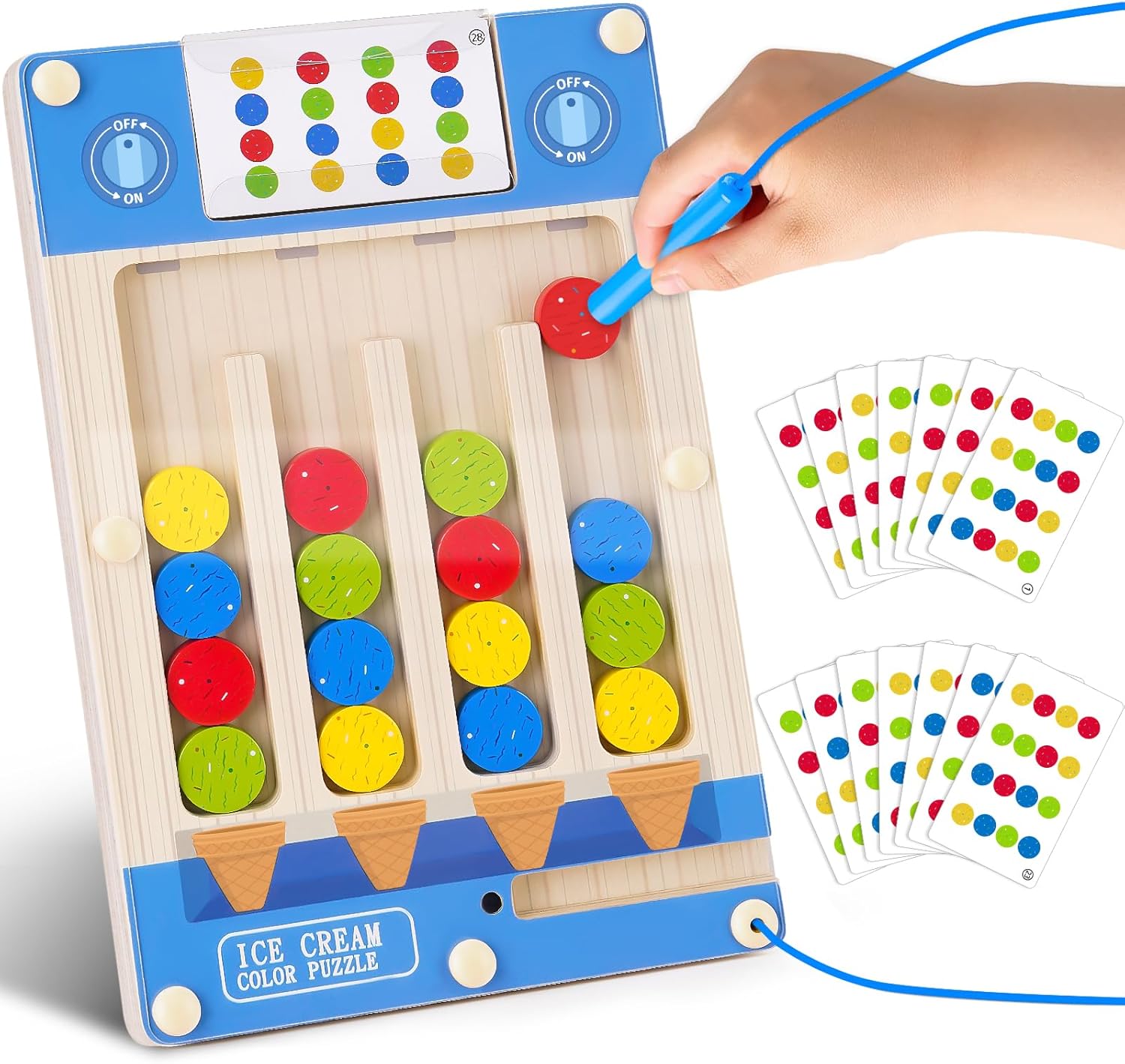 Magnetisch Montessori speelgoed|Houten doolhof spel 3-7 jaar