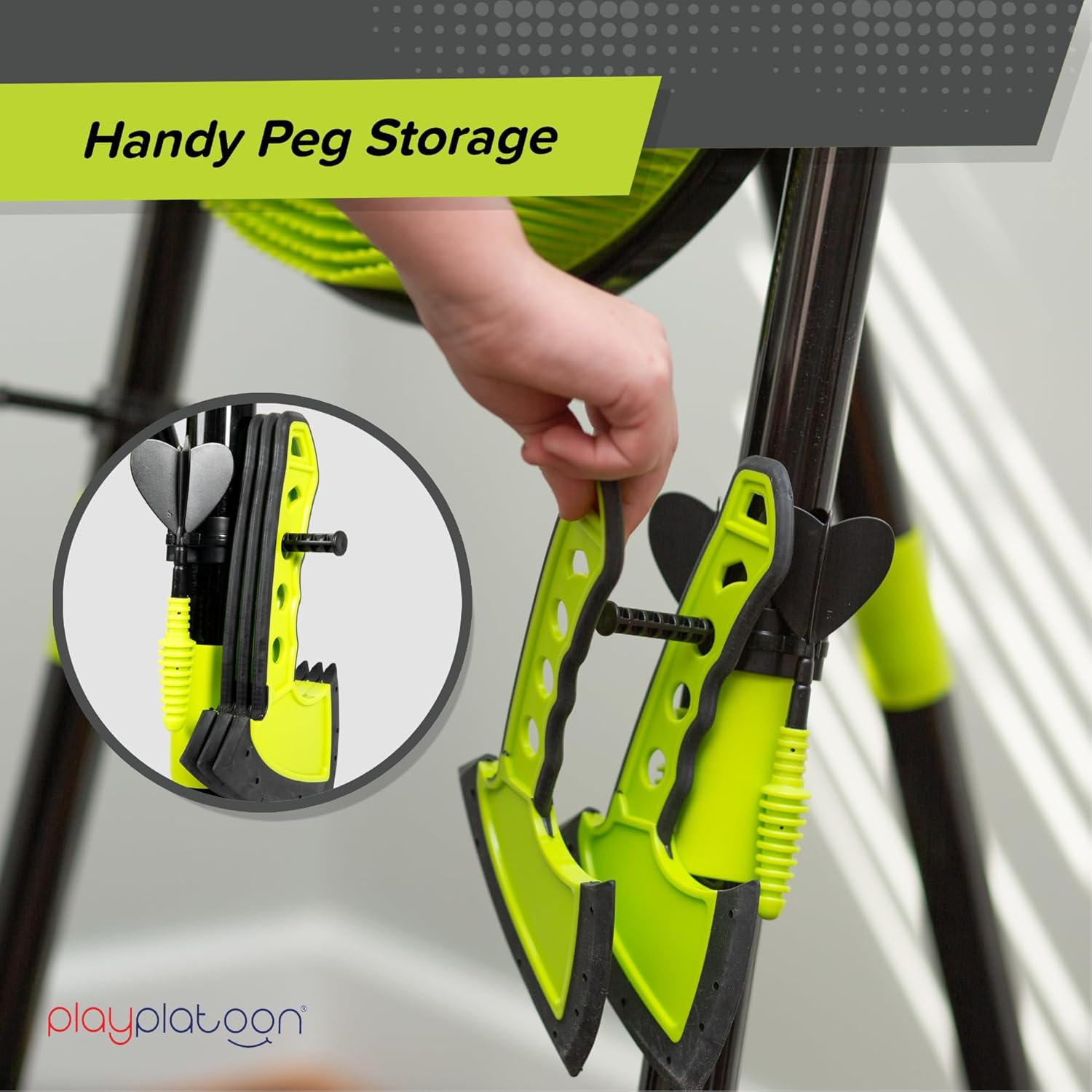 Bijl Werpspel voor Kinderen | Buitenspel met plastic bijlen, ninja sterren & darts