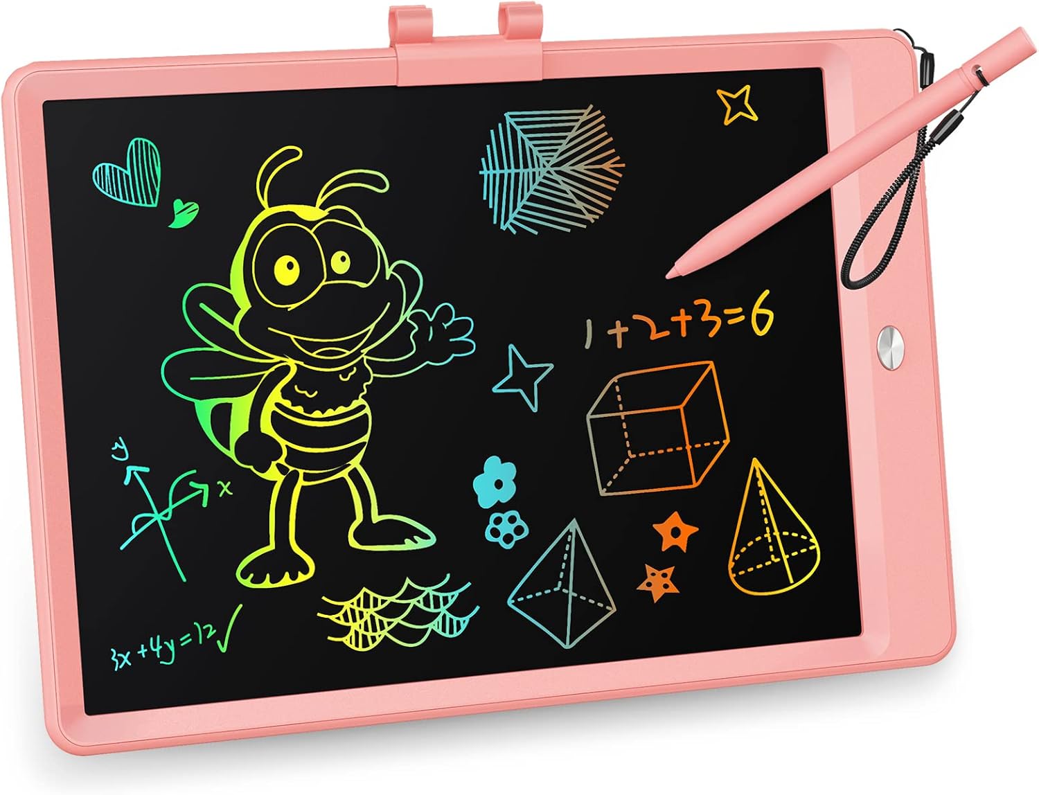 LCD Schrijftablet 10 Inch | Kleurrijk Elektronisch Tekenbord | Wisbaar & Herbruikbaar Educatief Speelgoed voor Kinderen