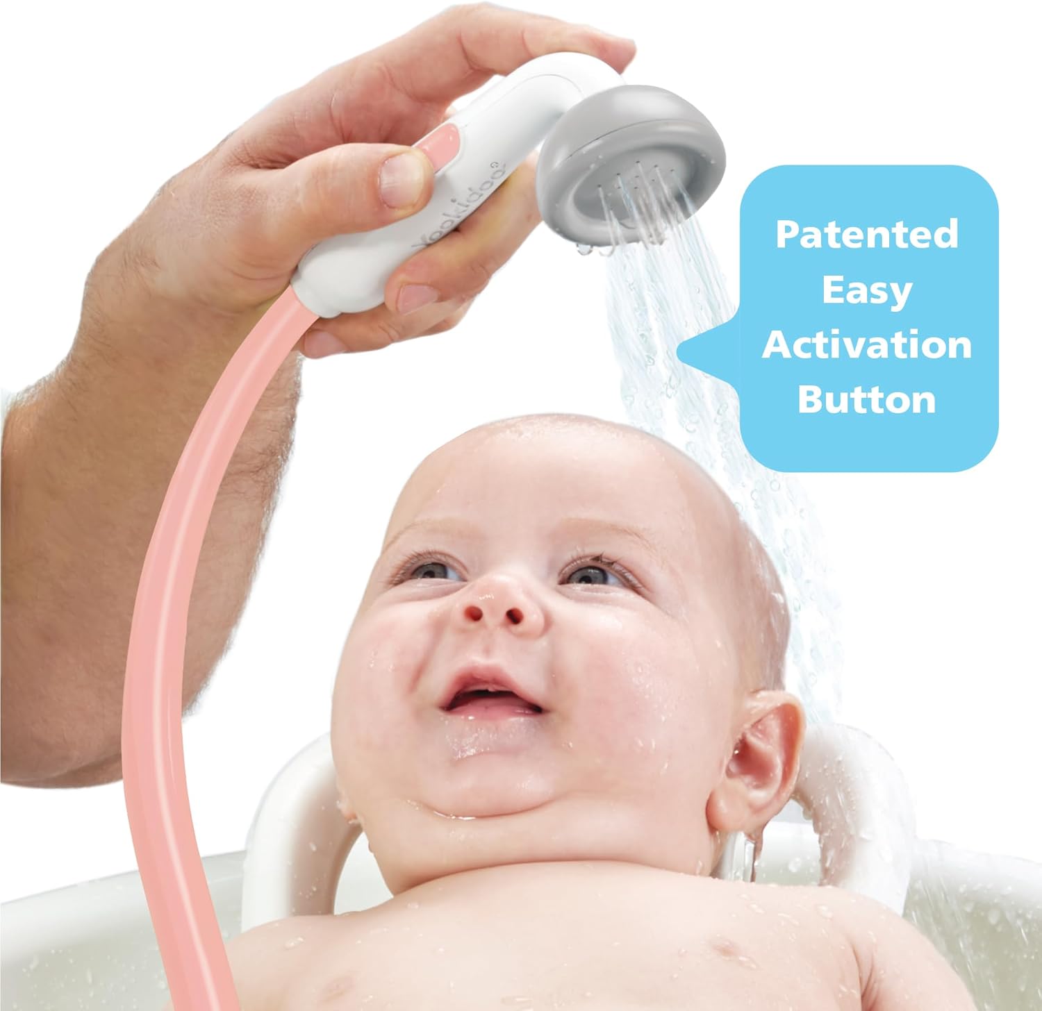 Olifant bad douchekop|Baby waterpomp met slurfuitloop verstelbare waterstroom