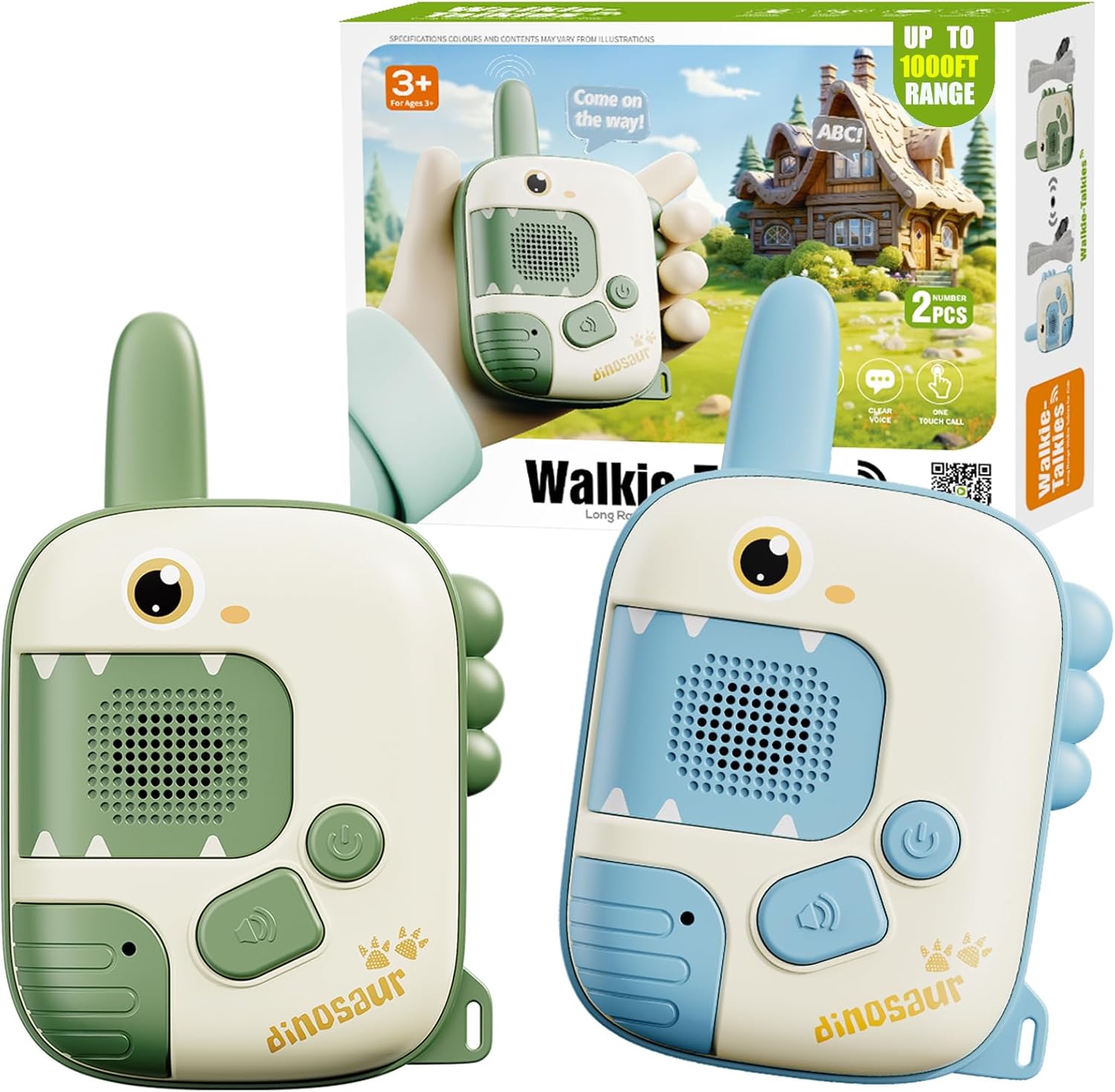 Walkie Talkies Eenhoorn – 2-Pack Speelgoed voor Meisjes 3-10 jr Buiten Spel