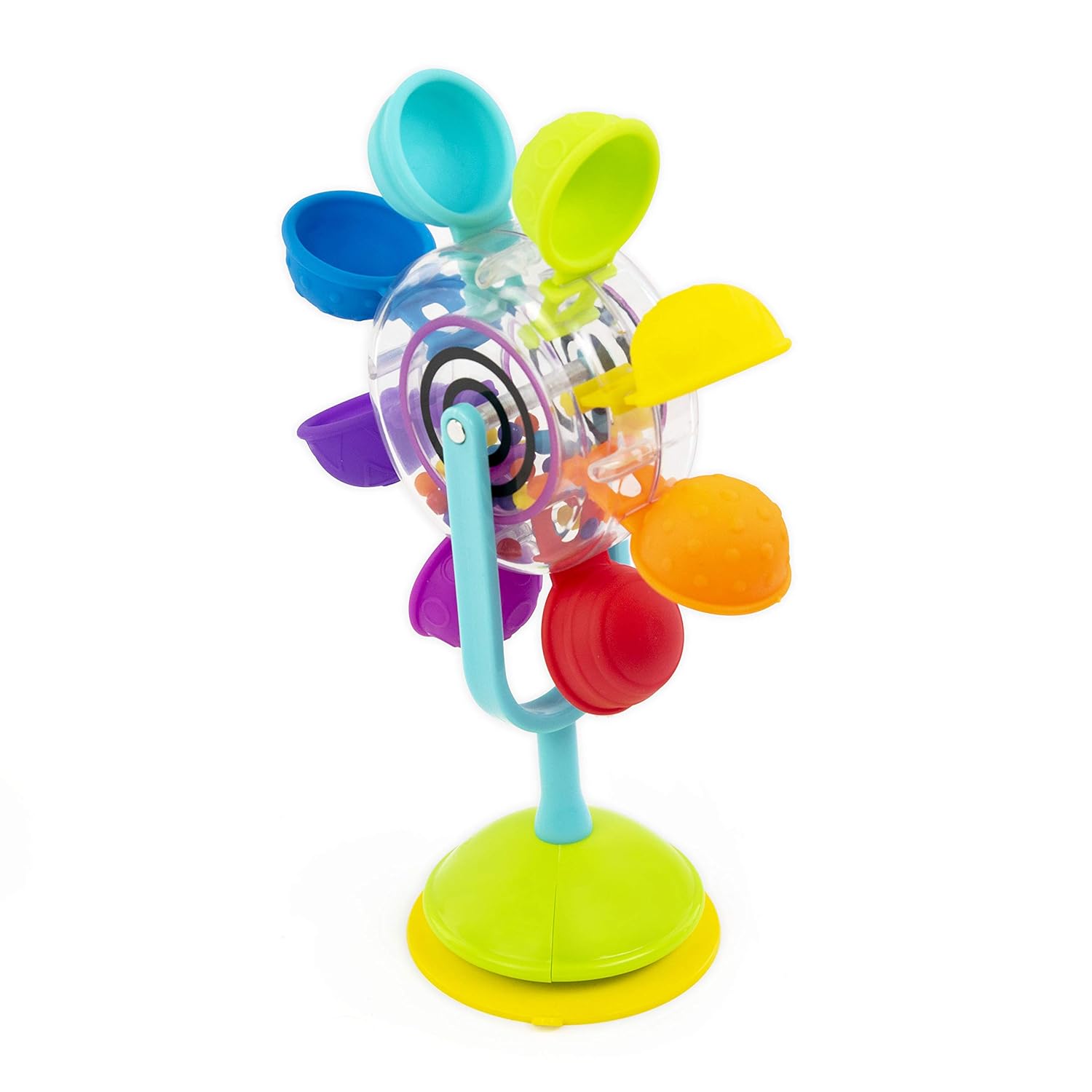 Whirling Waterfall Baby Bad Speelgoed | Zuignappen, Spinnend Water Speelplezier voor Kinderen vanaf 12 Maanden | Interactief STEM Leren & Zintuiglijke Fun