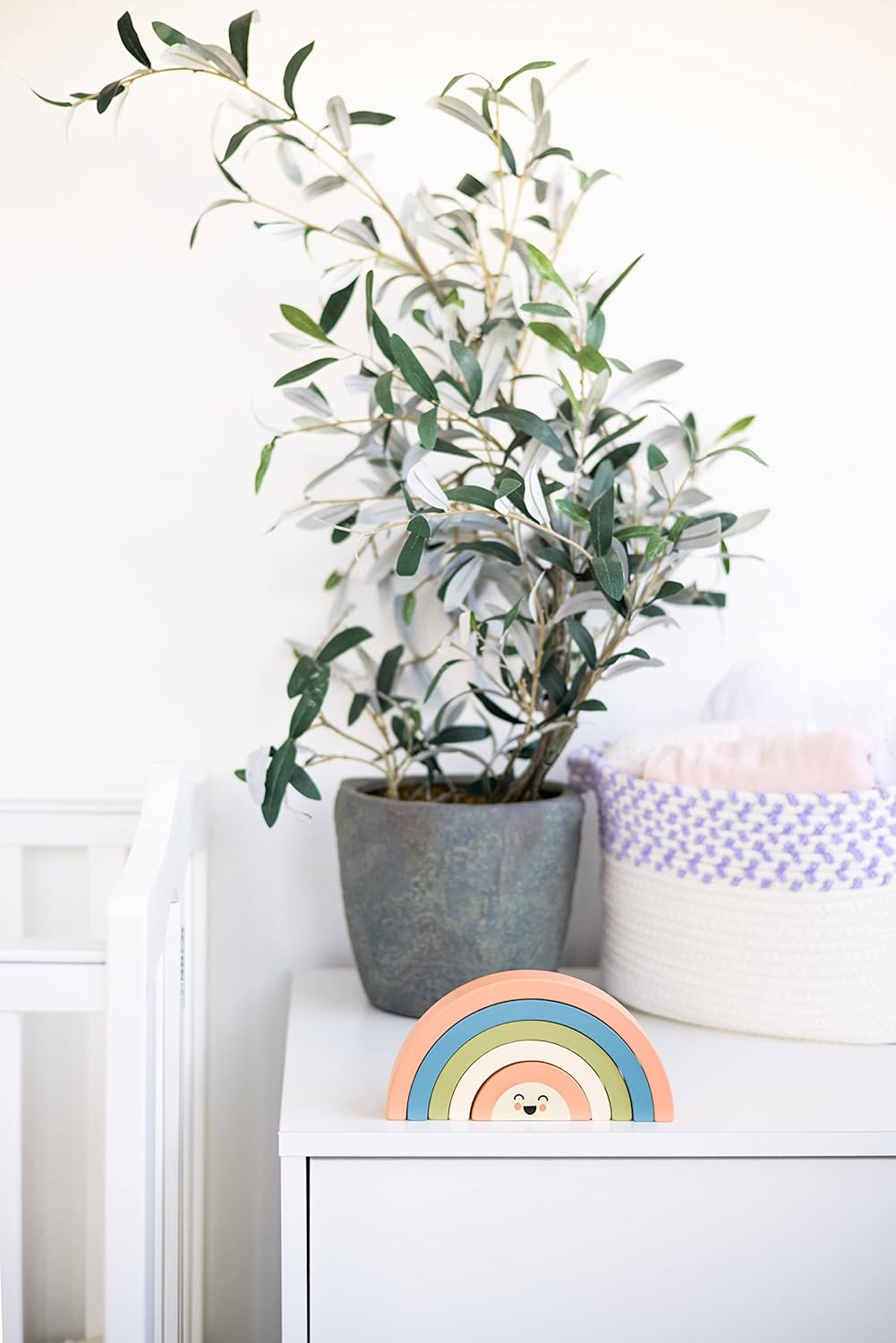 Kerst sneeuwpop stapeltoren | Houten educatief speelgoed