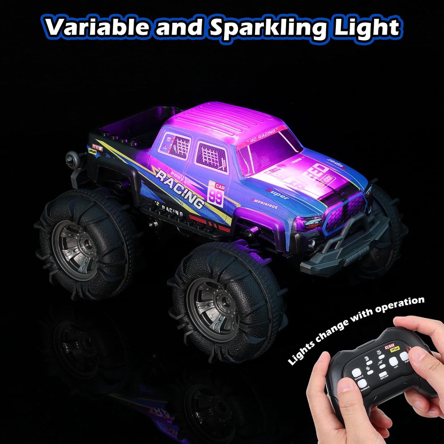 RC Stuntauto | Gebaarbesturing met Licht & Muziek 6–12 Jaar