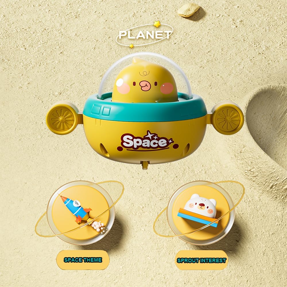 Dier-Thema Druk & Ga Auto's | Baby Speelgoed 6-36 Maanden | Perfect voor Reizen of Speeltijd