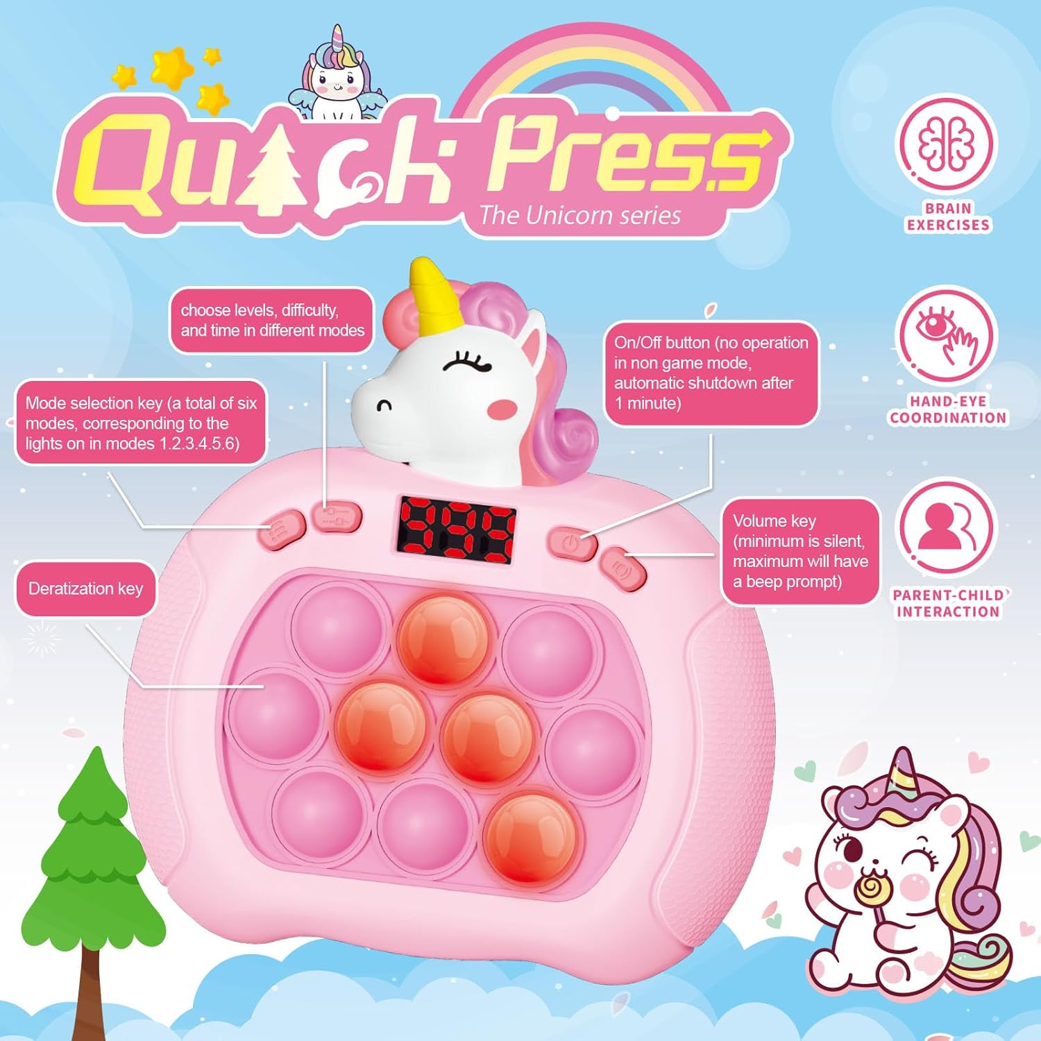 Lichtgevend pop-it spel | Het leukste Halloween fidget