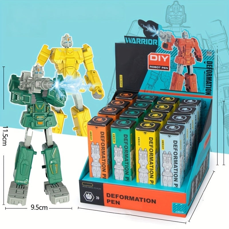 Morphing Robot Pen voor Kinderen | 2-in-1 Creatieve Pen & Speelgoed