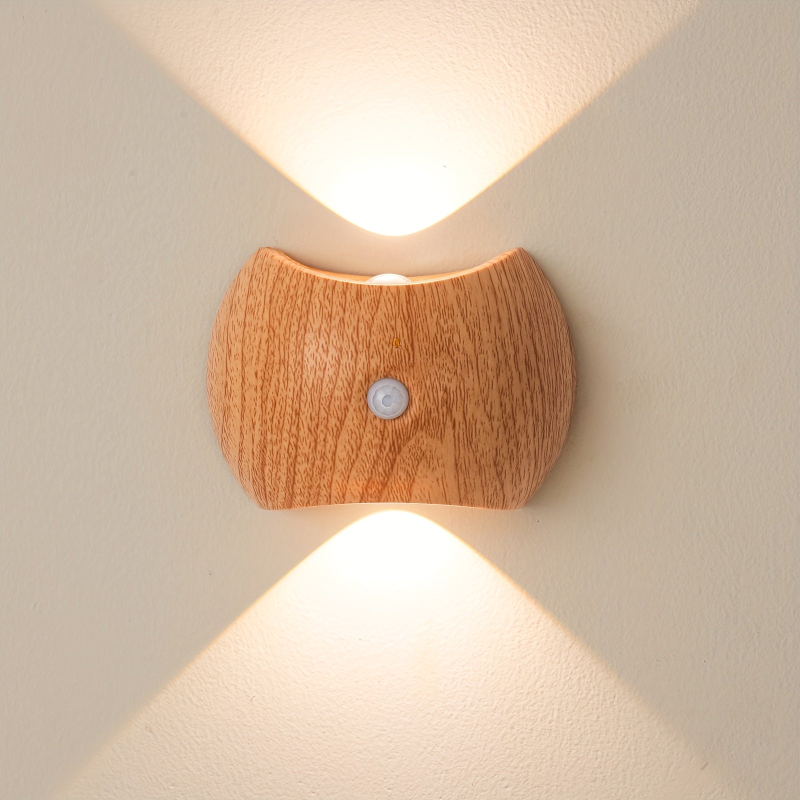 Slimme LED nachtlamp sensor | Oplaadbaar trap- & slaapkamerlamp