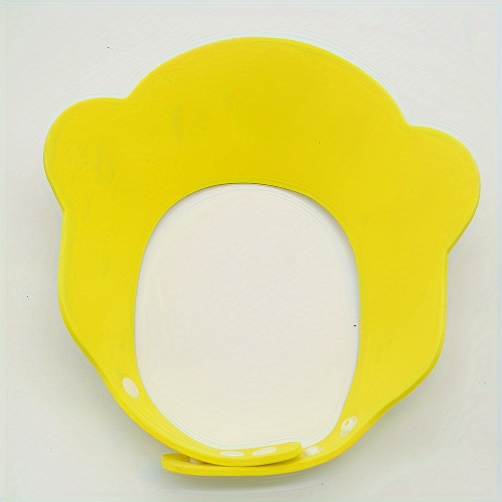 Verstelbare Doucherand voor Badderen | EVA Waterdichte Shampoo Hoed met Cartoon Ontwerpen | Comfortabele Hoed voor Haarbescherming | Essentiële Badkamer Accessoires