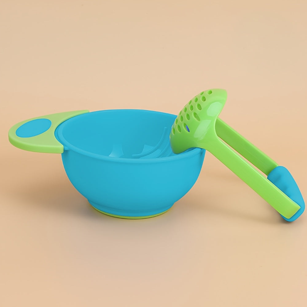 Handmatige Voedselmolen voor Verse Babyvoeding - Pureermolen voor Zelfgemaakte Fruithapjes en Groentepuree - Handige Keukenhulp voor Ouders van Baby's