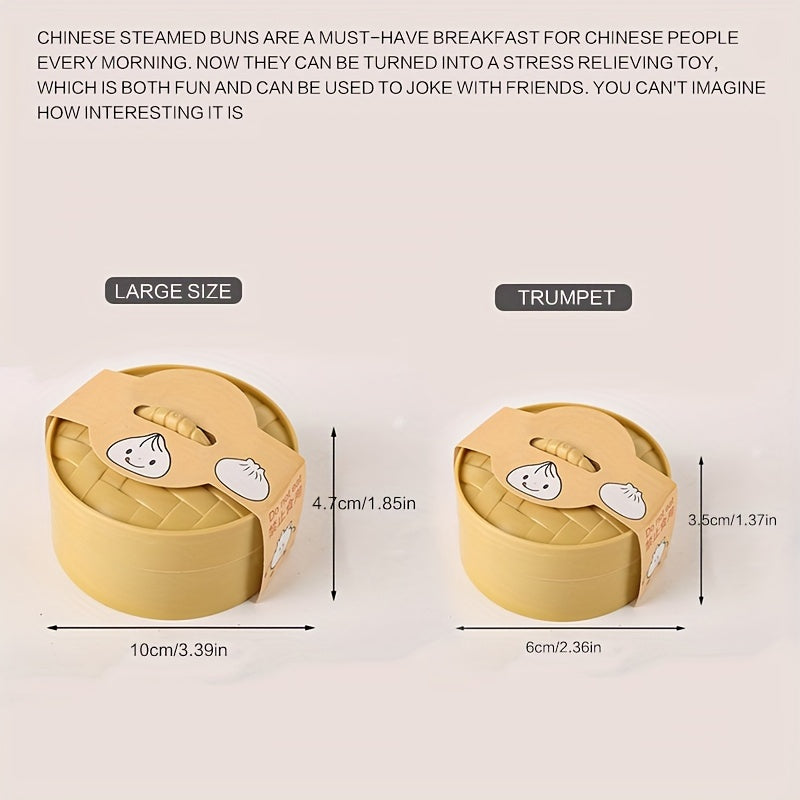 Squeeze Stoommandje Speelgoed | Stressverlichting voor Kinderen 3+