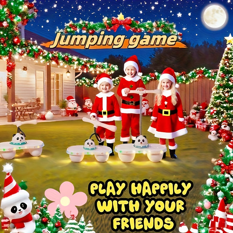 Lichtgevende Pogo Jumper voor Kinderen en Tieners vanaf 6 Jaar - Balans en Spring Speelgoed met Verlichte Wielen voor Jongens en Meisjes - Actief Buitenspeelgoed