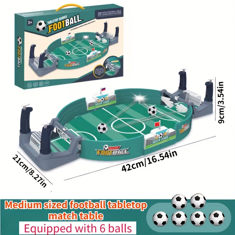 Interactief Tafelvoetbalspel voor Kinderen met 2/4/6 Ballen – Educatief Sport Speelgoed 3-6 Jaar