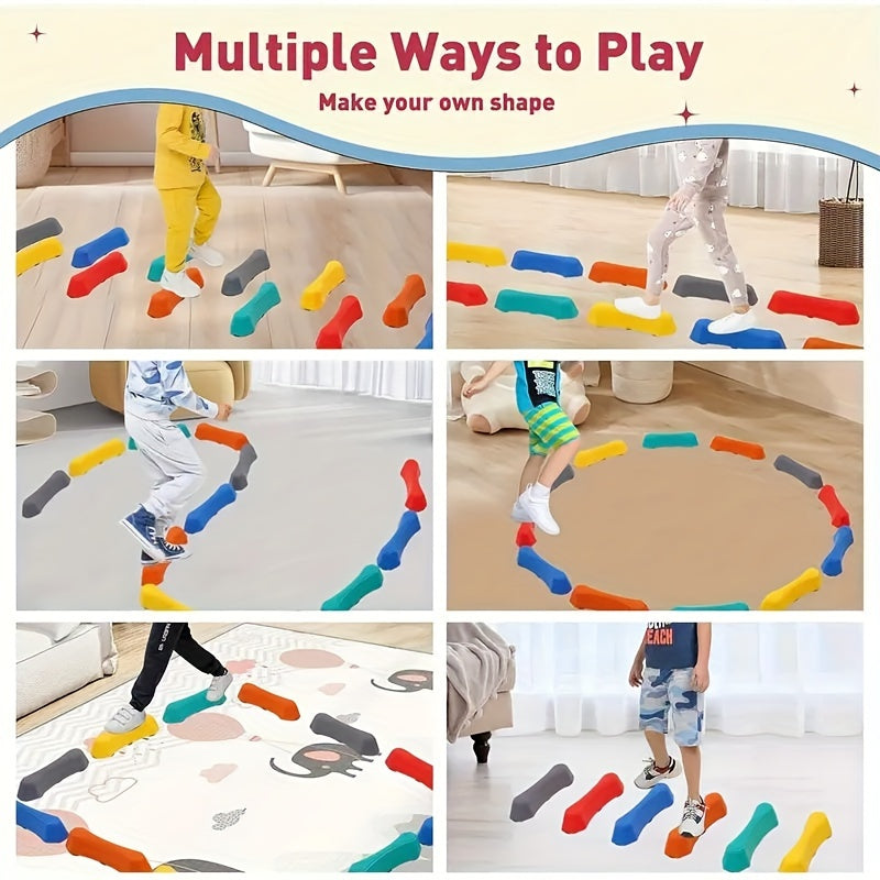 Balans Stapstenen | Evenwichtsspel voor Binnen & Buiten