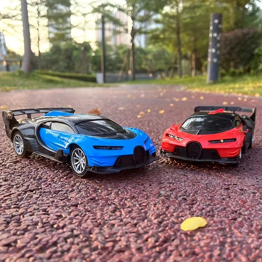 Afstandsbediening Racing Auto Speelgoed met Koplampen - Perfect voor Kerst & Halloween Cadeaus, Verkrijgbaar in Rood, Groen, Blauw, Gemengde Kleuren
