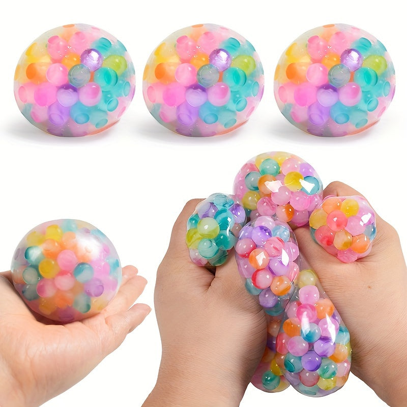 Kleurige Squeeze Bal | Stressverlichtend & Ontspannend Speelgoed, Perfect Cadeau