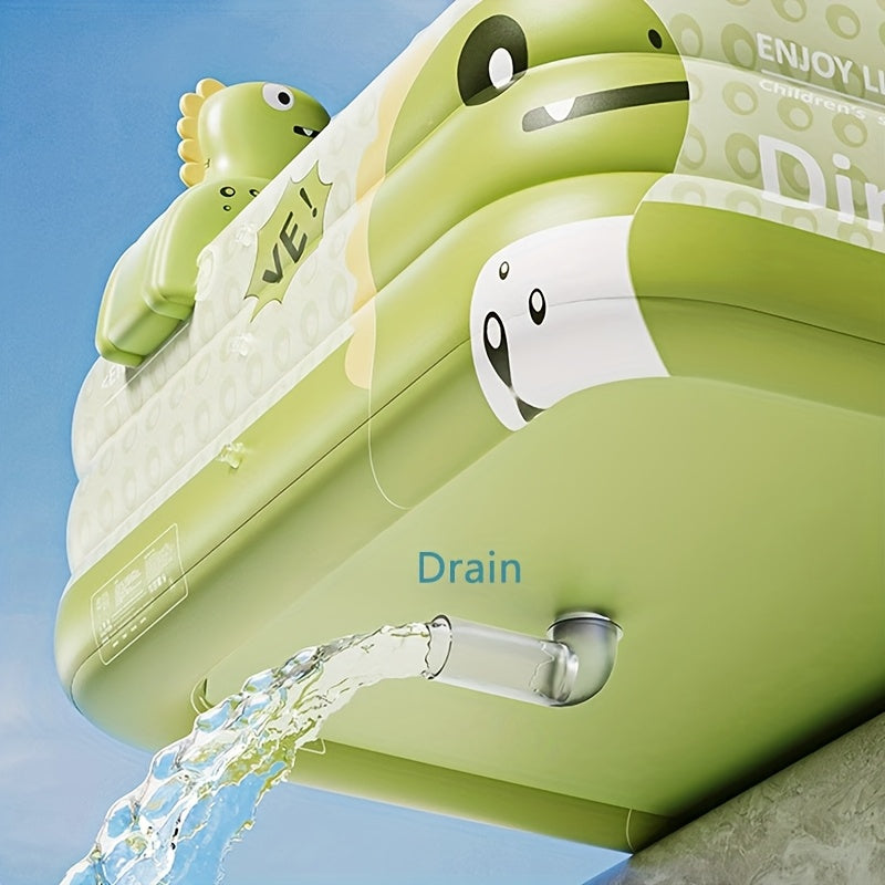 Opblaasbaar Rechthoekig Zwembad | Veilig & Opvouwbaar – Voor Kinderen & Volwassenen