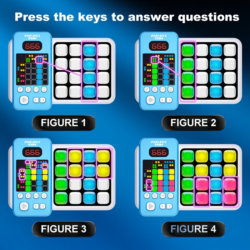 Elektronisch Puzzelspel | Glow-in-the-Dark Educatief Speelgoed