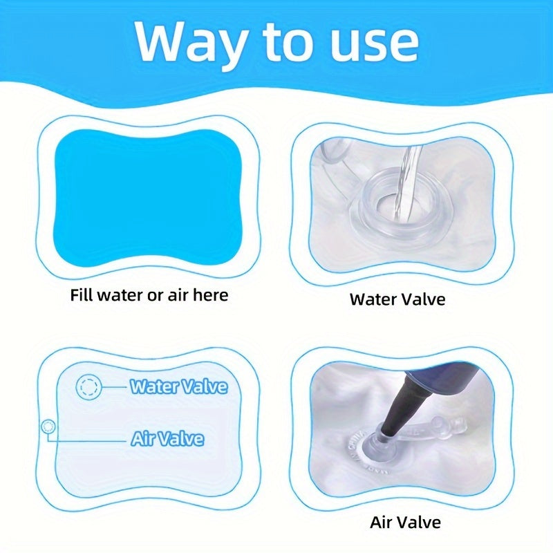 Grote Ronde Inflatable Watermat | Cartoon Kruipmat | Perfect Vakantiegift